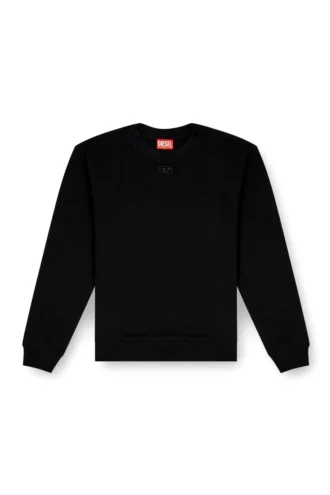 f-normy-od Felpa in cotone con ricamo ovale D
