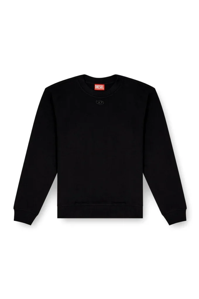 f-normy-od Felpa in cotone con ricamo ovale D f-normy-od Felpa in cotone con ricamo ovale D