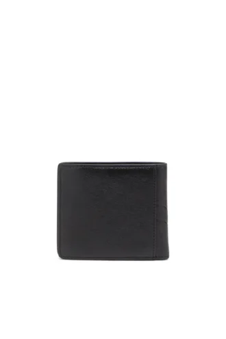 flag-d bi-fold coin s 3d Portafoglio in pelle a doppia piega con logo in rilievo