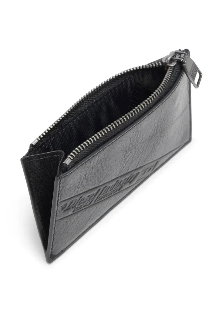flag-d card holder iii Portacarte in pelle con chiusura a zip flag-d card holder iii Portacarte in pelle con chiusura a zip