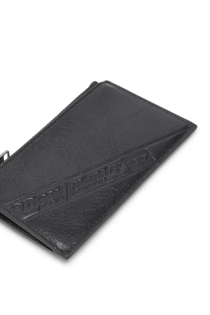 flag-d card holder iii Portacarte in pelle con chiusura a zip flag-d card holder iii Portacarte in pelle con chiusura a zip