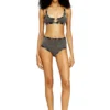 florence-dnm Reggiseno morbido in cotone a costine con gioiello Oval D florence-dnm Reggiseno morbido in cotone a costine con gioiello Oval D