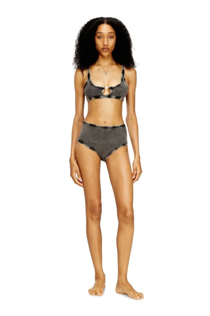 florence-dnm Reggiseno morbido in cotone a costine con gioiello Oval D florence-dnm Reggiseno morbido in cotone a costine con gioiello Oval D