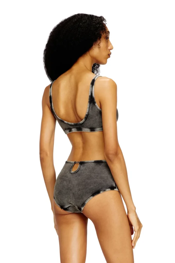 florence-dnm Reggiseno morbido in cotone a costine con gioiello Oval D florence-dnm Reggiseno morbido in cotone a costine con gioiello Oval D
