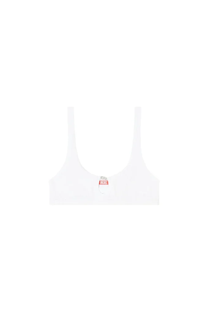 florence-dnm Reggiseno morbido in cotone a costine con gioiello Oval D florence-dnm Reggiseno morbido in cotone a costine con gioiello Oval D