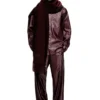 fr-p-arten Pantaloni con logo in bordeaux fr-p-arten Pantaloni con logo in bordeaux