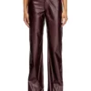 fr-p-lain Pantaloni bordeaux in tessuto rivestito fr-p-lain Pantaloni bordeaux in tessuto rivestito