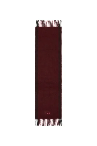 fr-s-olid Sciarpa in lana jacquard bordeaux fr-s-olid Sciarpa in lana jacquard bordeaux
