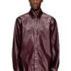 fr-s-simply Camicia con logo bordeaux