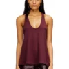 fr-t-ipsya Canotta bordeaux con dettaglio Oval D fr-t-ipsya Canotta bordeaux con dettaglio Oval D