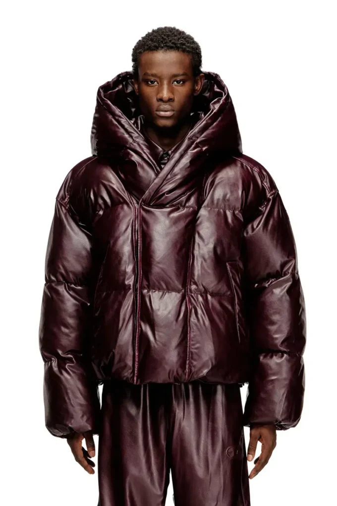 fr-w-myley Piumino con cappuccio bordeaux fr-w-myley Piumino con cappuccio bordeaux