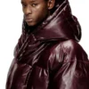 fr-w-myley Piumino con cappuccio bordeaux fr-w-myley Piumino con cappuccio bordeaux
