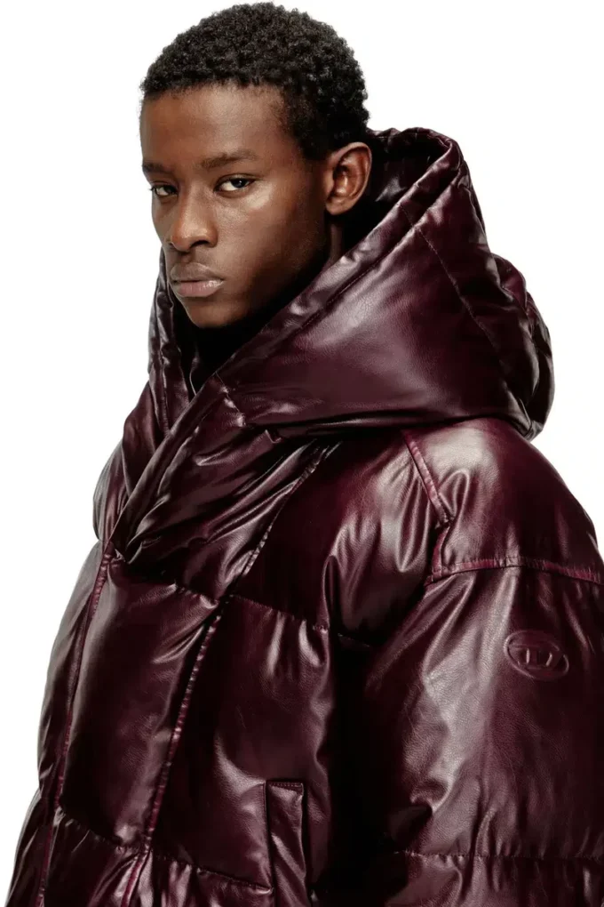 fr-w-myley Piumino con cappuccio bordeaux fr-w-myley Piumino con cappuccio bordeaux