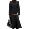 g-cesara-bond Giacca con colletto in tessuto neoprene accoppiato