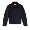 g-cesara-bond Giacca con colletto in tessuto neoprene accoppiato
