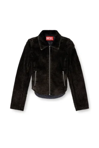 g-enea Giacca-camicia in velluto a coste di cotone
