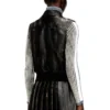 g-inko Gilet bomber con effetto consumato