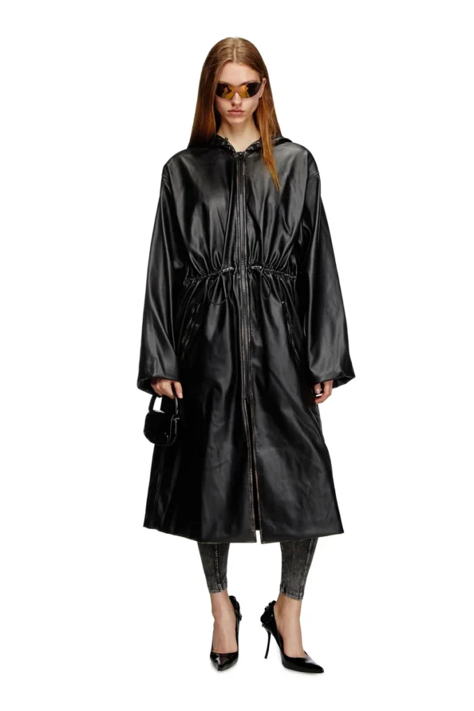 g-lary Cappotto utilitario con cappuccio effetto consumato g-lary Cappotto utilitario con cappuccio effetto consumato