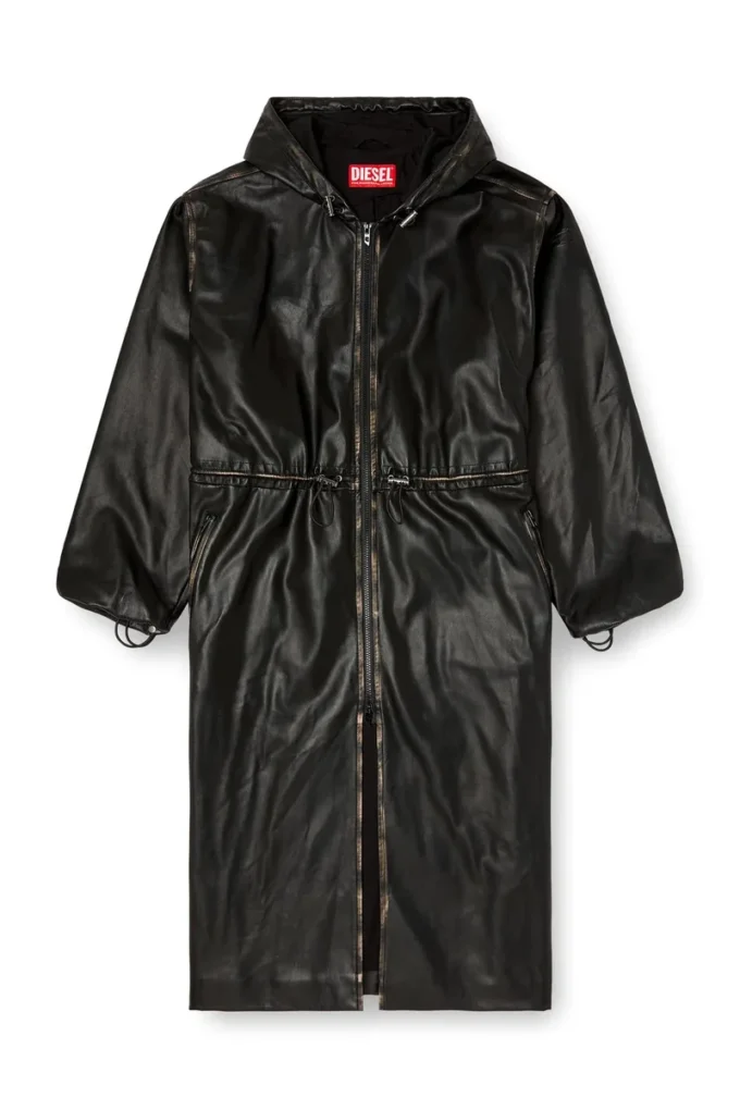 g-lary Cappotto utilitario con cappuccio effetto consumato g-lary Cappotto utilitario con cappuccio effetto consumato