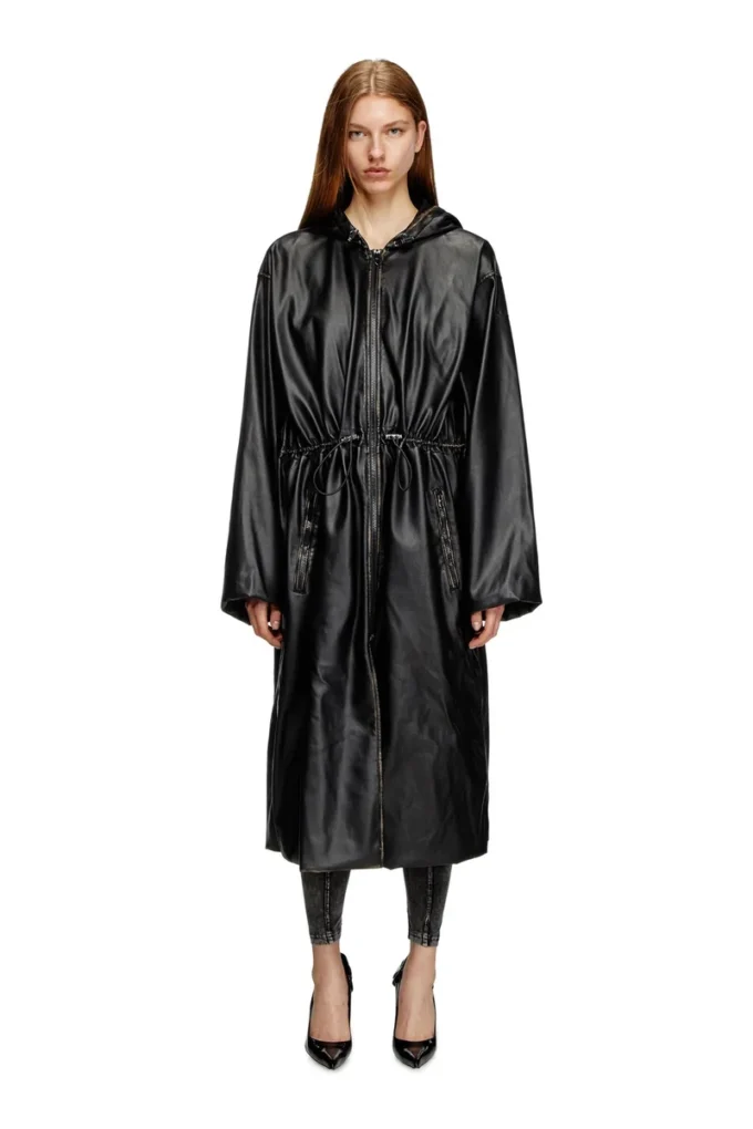 g-lary Cappotto utilitario con cappuccio effetto consumato g-lary Cappotto utilitario con cappuccio effetto consumato