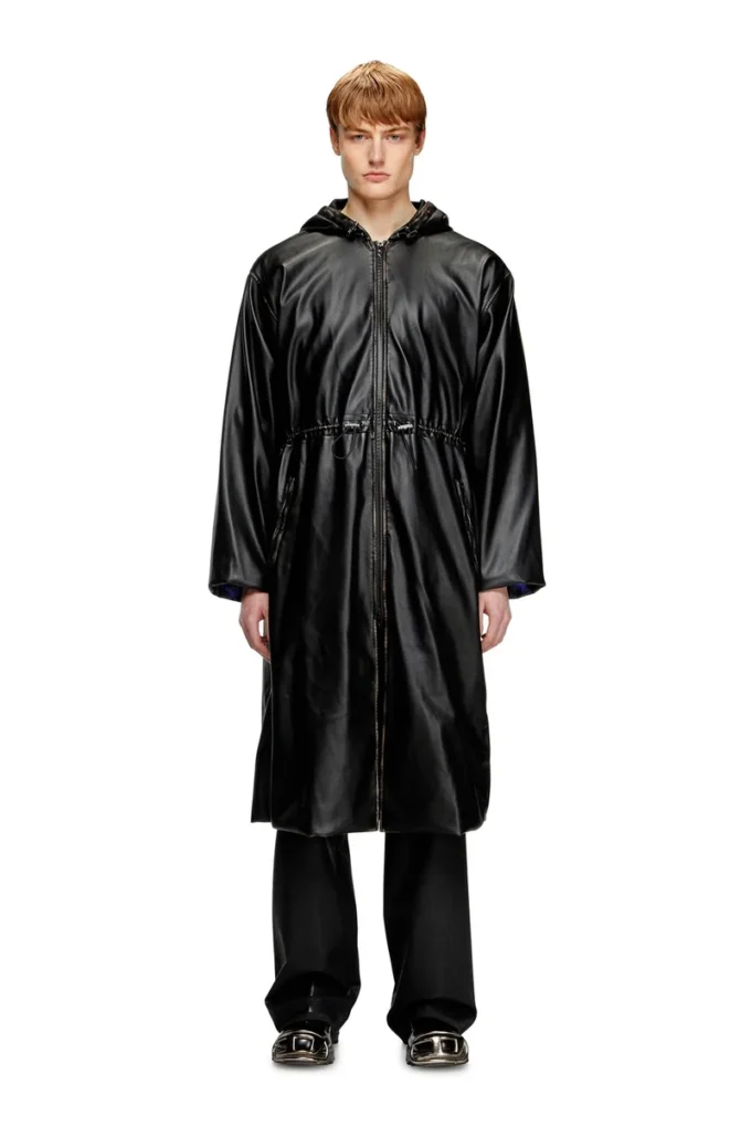 g-lary Cappotto utilitario con cappuccio effetto consumato g-lary Cappotto utilitario con cappuccio effetto consumato