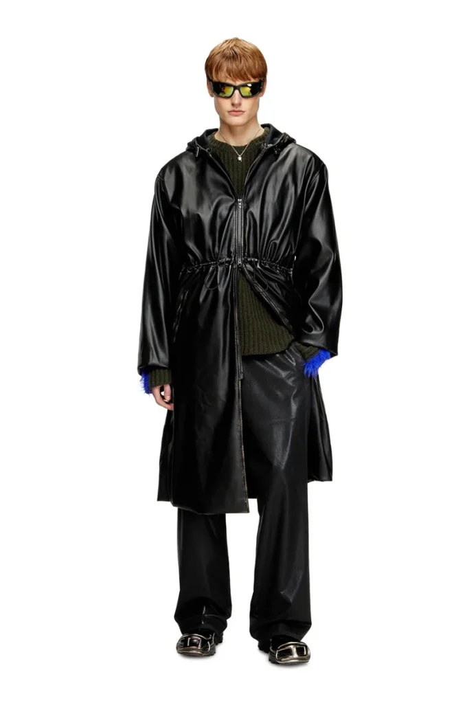 g-lary Cappotto utilitario con cappuccio effetto consumato g-lary Cappotto utilitario con cappuccio effetto consumato