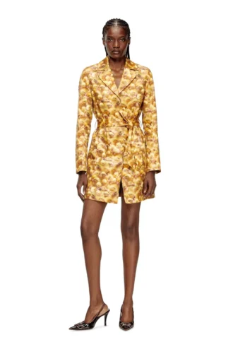 g-oji Trench con stampa anatre