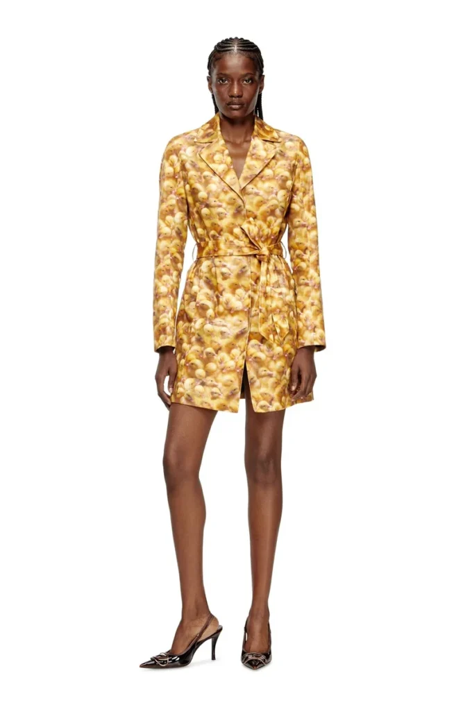 g-oji Trench con stampa anatre g-oji Trench con stampa anatre