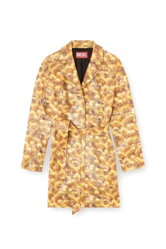 g-oji Trench con stampa anatre