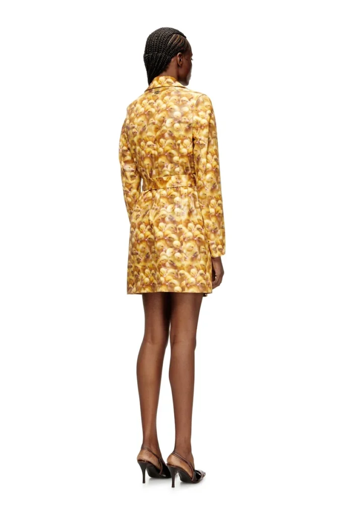 g-oji Trench con stampa anatre g-oji Trench con stampa anatre