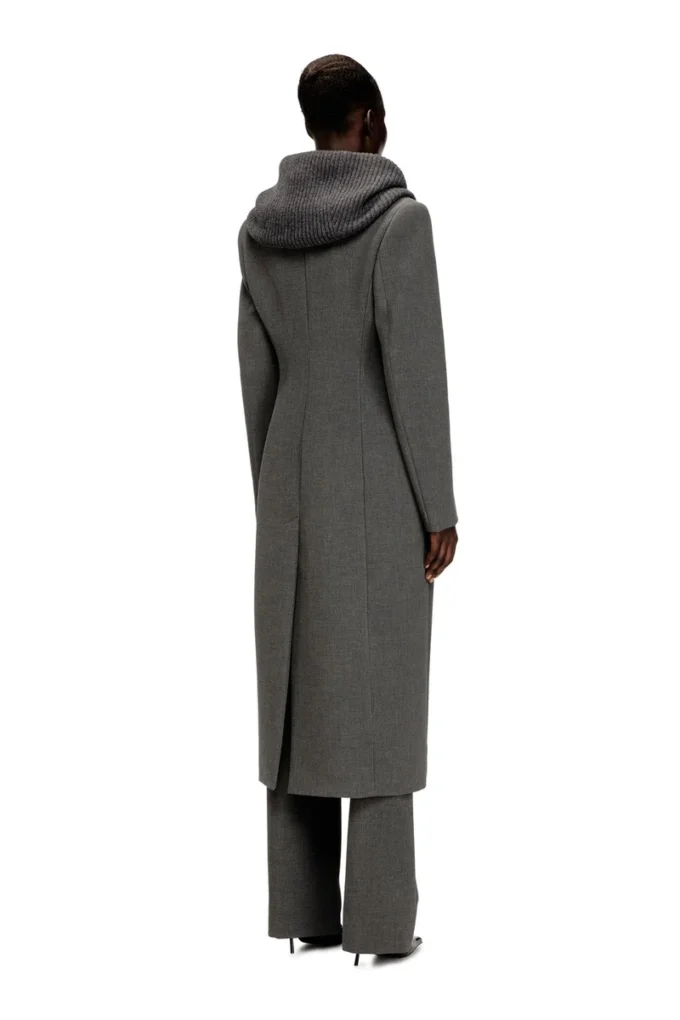 g-olden-long Cappotto lungo a clessidra con cappuccio a cappuccio lavorato a maglia g-olden-long Cappotto lungo a clessidra con cappuccio a cappuccio lavorato a maglia