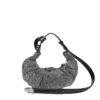 grab-d hobo s Borsa hobo arricciata Grab-D S-Small in denim cristallo grab-d hobo s Borsa hobo arricciata Grab-D S-Small in denim cristallo
