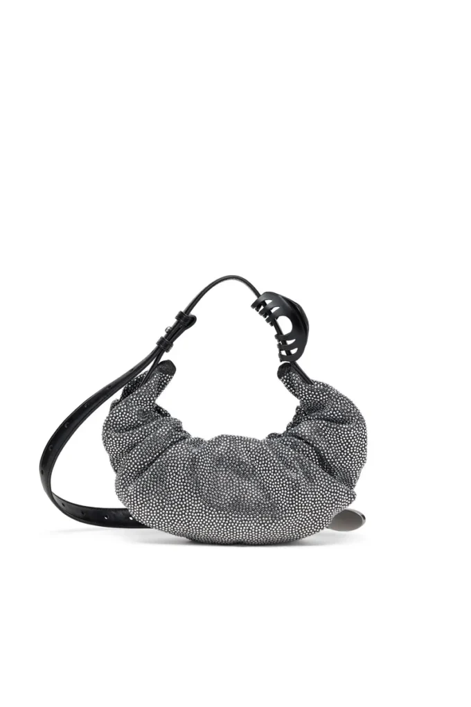grab-d hobo s Borsa hobo arricciata Grab-D S-Small in denim cristallo grab-d hobo s Borsa hobo arricciata Grab-D S-Small in denim cristallo