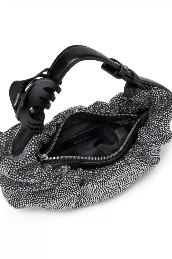 grab-d hobo s Borsa hobo arricciata Grab-D S-Small in denim cristallo grab-d hobo s Borsa hobo arricciata Grab-D S-Small in denim cristallo