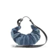 grab-d hobo s Borsa hobo arricciata Grab-D-Small in denim trattato grab-d hobo s Borsa hobo arricciata Grab-D-Small in denim trattato
