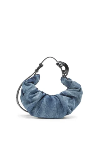 grab-d hobo s Borsa hobo arricciata Grab-D-Small in denim trattato grab-d hobo s Borsa hobo arricciata Grab-D-Small in denim trattato