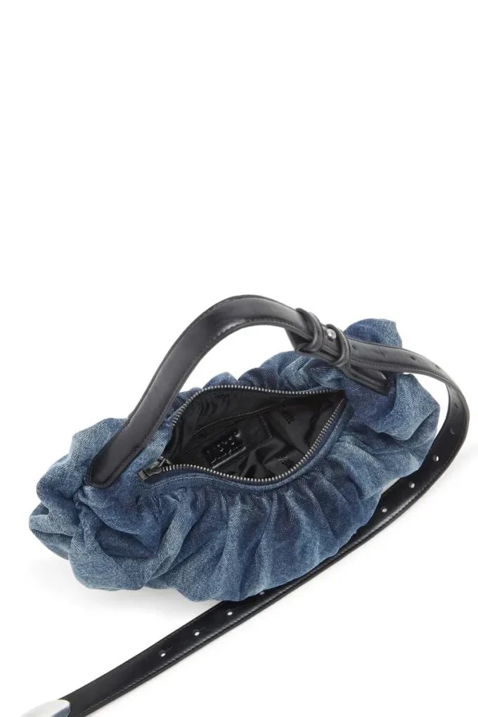 grab-d hobo s Borsa hobo arricciata Grab-D-Small in denim trattato grab-d hobo s Borsa hobo arricciata Grab-D-Small in denim trattato