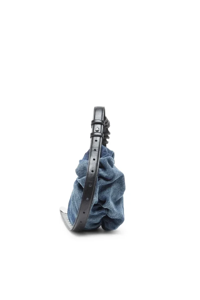 grab-d hobo s Borsa hobo arricciata Grab-D-Small in denim trattato grab-d hobo s Borsa hobo arricciata Grab-D-Small in denim trattato