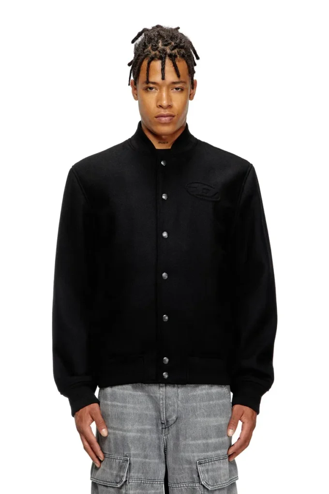 j-arry Bomber foderato in misto lana
