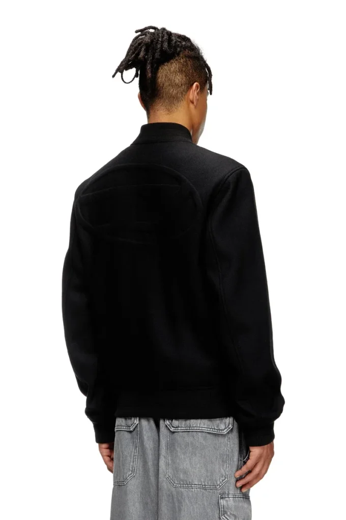j-arry Bomber foderato in misto lana