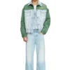 j-giant-20th Giacca in denim con inserto in cotone j-giant-20th Giacca in denim con inserto in cotone