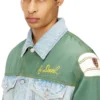 j-giant-20th Giacca in denim con inserto in cotone j-giant-20th Giacca in denim con inserto in cotone