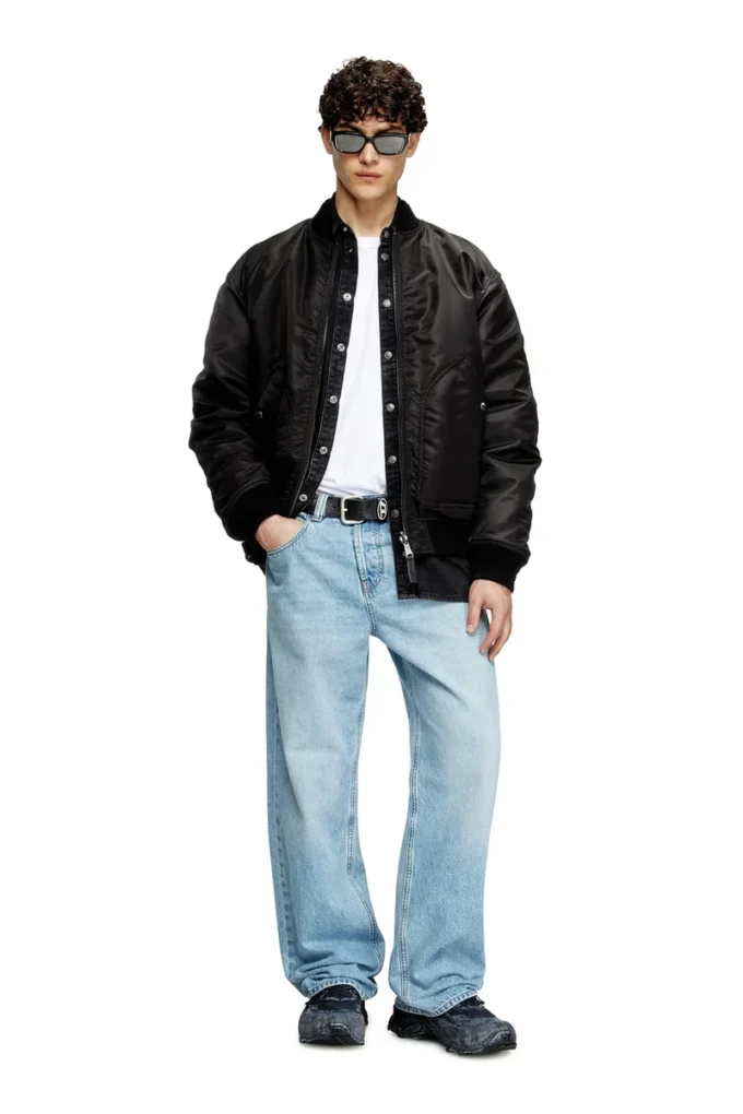 j-held Bomber in nylon imbottito con Oval D j-held Bomber in nylon imbottito con Oval D
