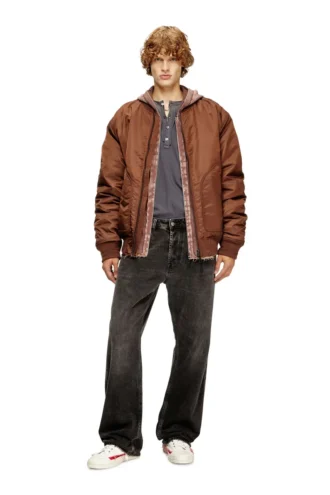 j-held Bomber in nylon imbottito con Oval D