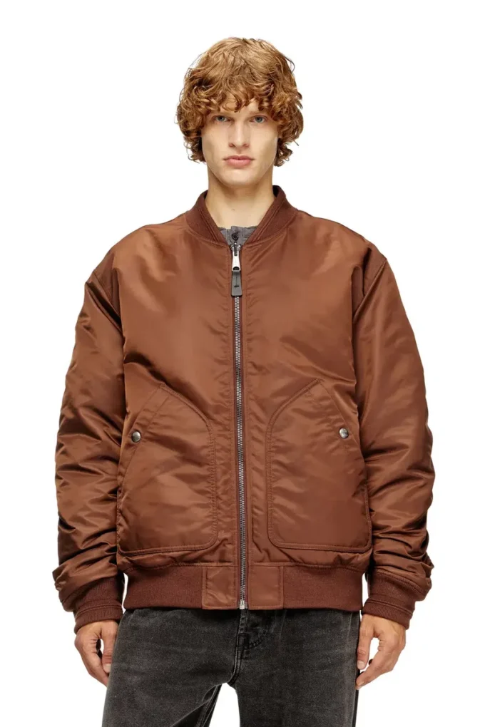 j-held Bomber in nylon imbottito con Oval D j-held Bomber in nylon imbottito con Oval D