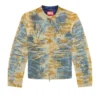 j-met-dev Giacca da motociclista peel-off in gabardine mimetica j-met-dev Giacca da motociclista peel-off in gabardine mimetica