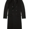 j-ritz Cappotto lungo in lana fresca con dettagli in denim j-ritz Cappotto lungo in lana fresca con dettagli in denim