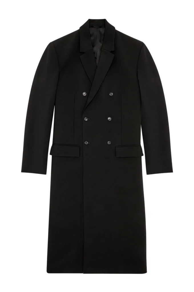 j-ritz Cappotto lungo in lana fresca con dettagli in denim j-ritz Cappotto lungo in lana fresca con dettagli in denim