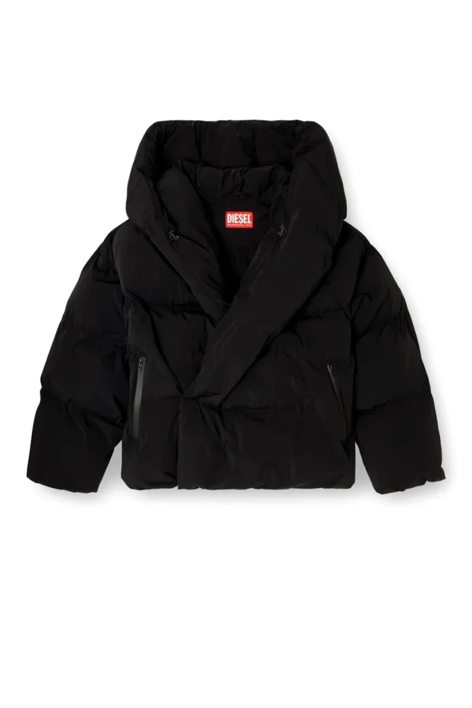 j-scotts-padded-a Piumino avvolgente in nylon elasticizzato j-scotts-padded-a Piumino avvolgente in nylon elasticizzato