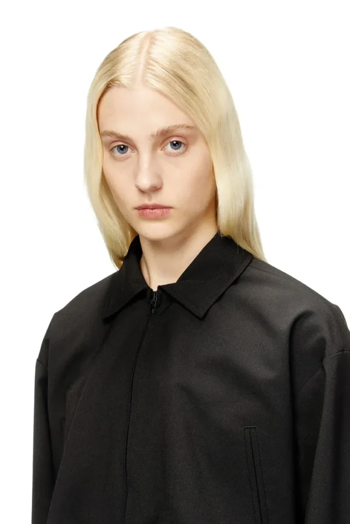 j-ting-fem-r2 Giacca corta in tessuto sartoriale e nylon j-ting-fem-r2 Giacca corta in tessuto sartoriale e nylon